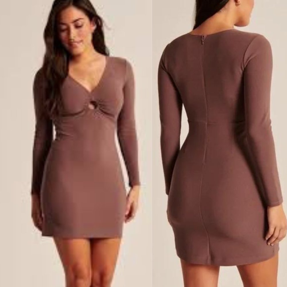 NWT Abercrombie & Finch keyhole dress